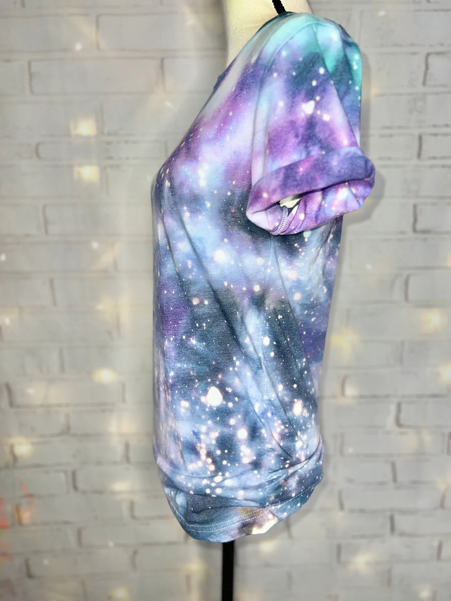 Moonstone Galaxy Ice Dyed Tie Dye Blank Tee – Danie's Design Co.